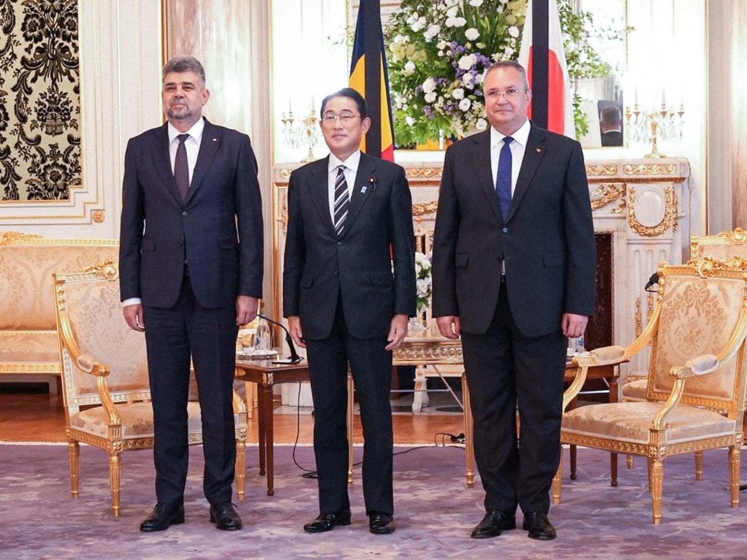 Ciucă, la întâlnirea cu premierul Japoniei: România vrea Parteneriat Strategic cu statul nipon