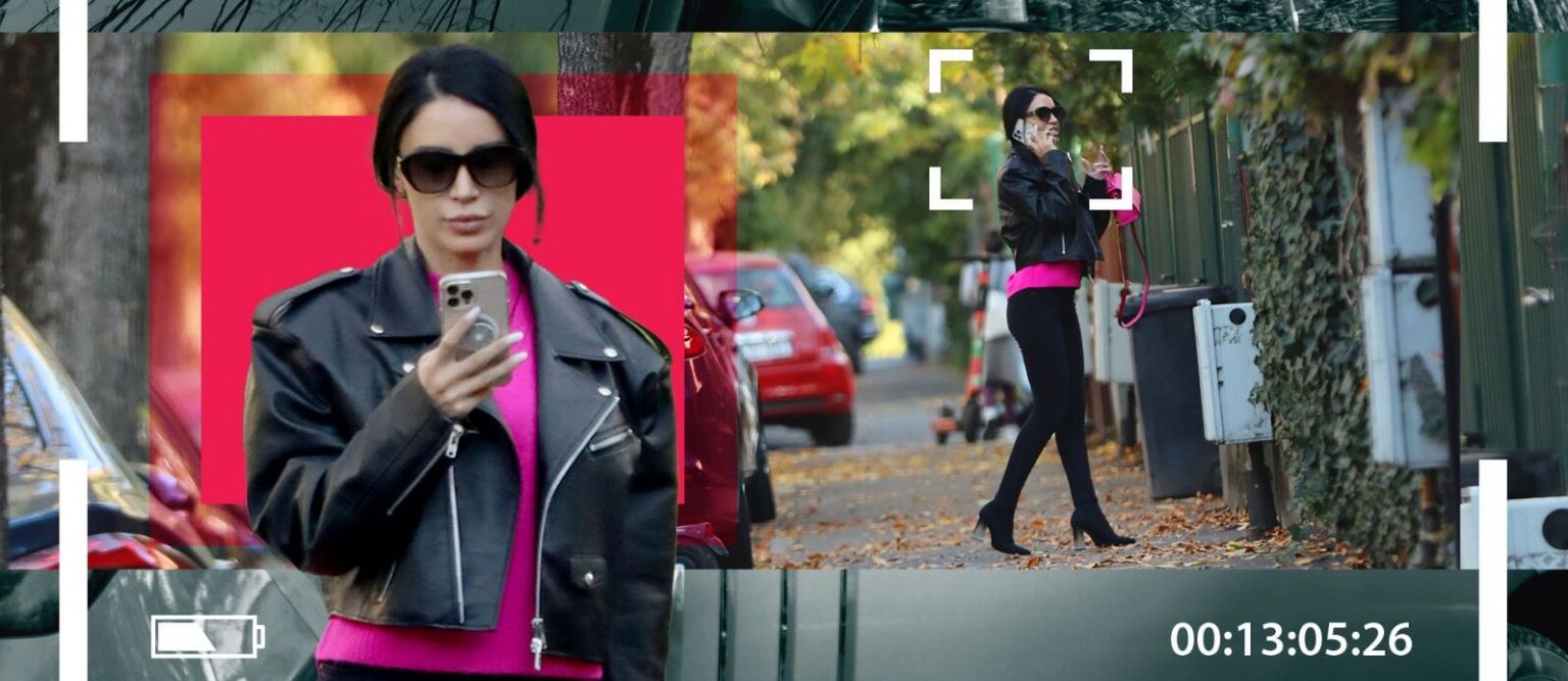 FOTO PAPARAZZI. Adelina Pestrițu surprinsă de paparazzi, ce făcea frumoasa brunetă