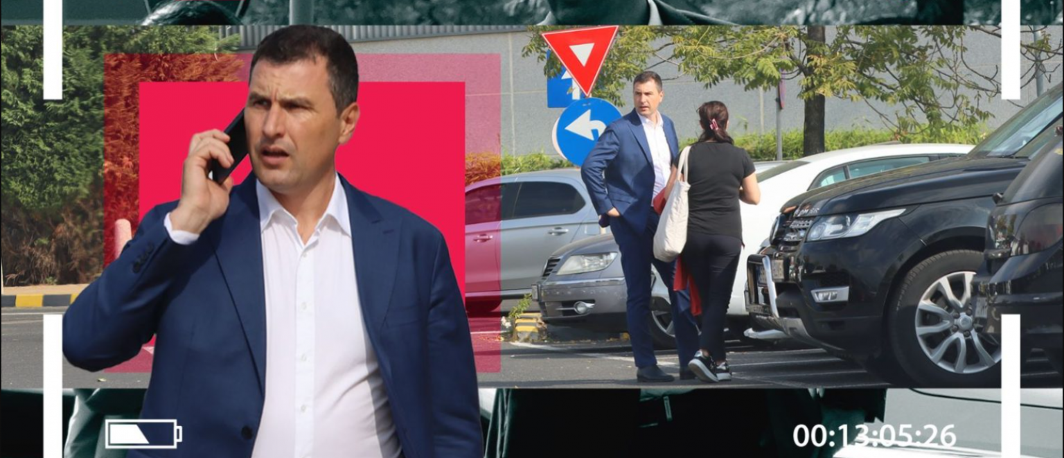 FOTO. Tanczos Barna surprins de paparazzi în parcarea unui mall alături de soția sa, imagini inedite