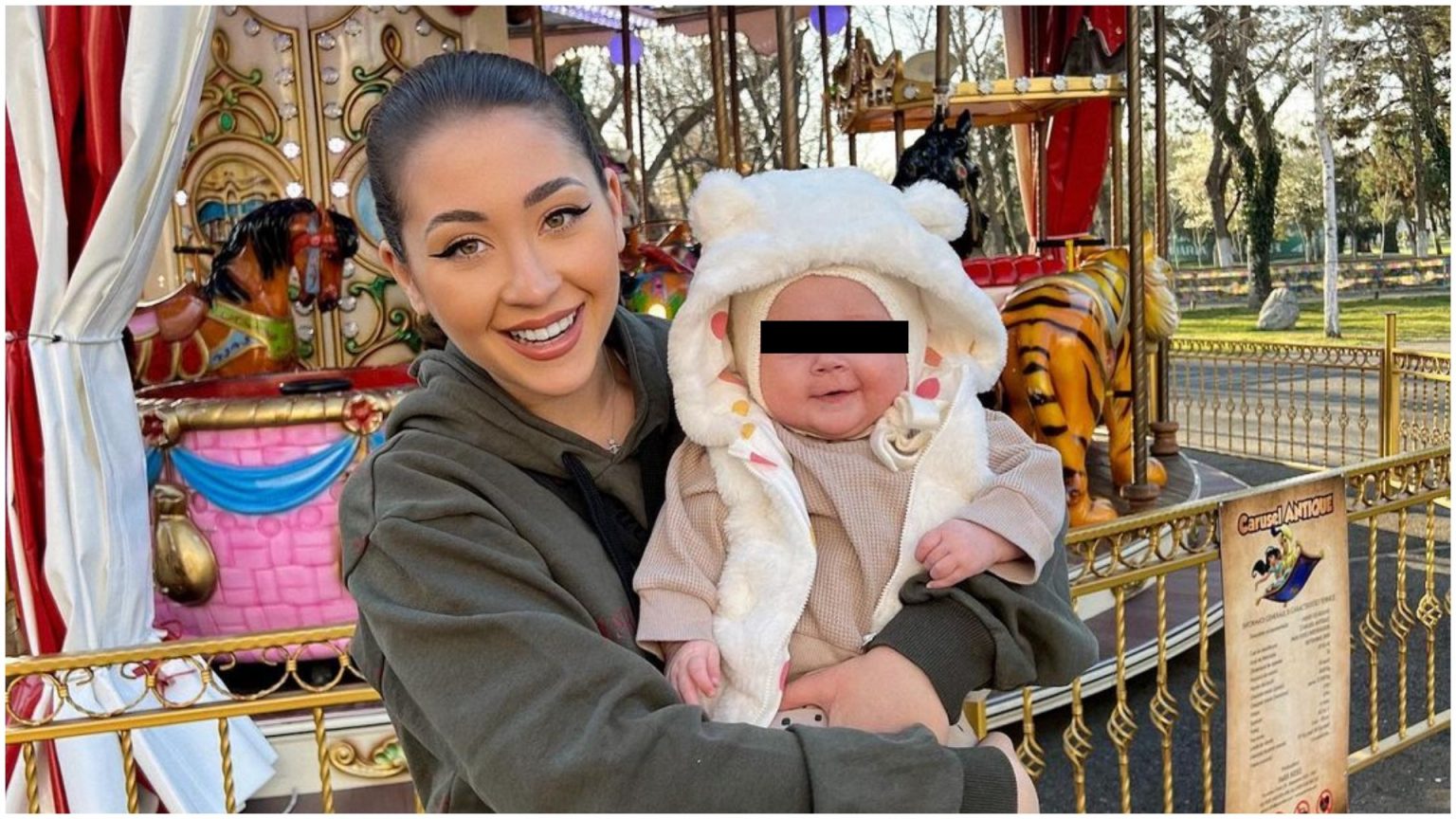 Nicole Cherry, imagini emoționante cu fiica ei, costumate în Alice din Țara Minunilor la aniversarea de 1 an a micuței
