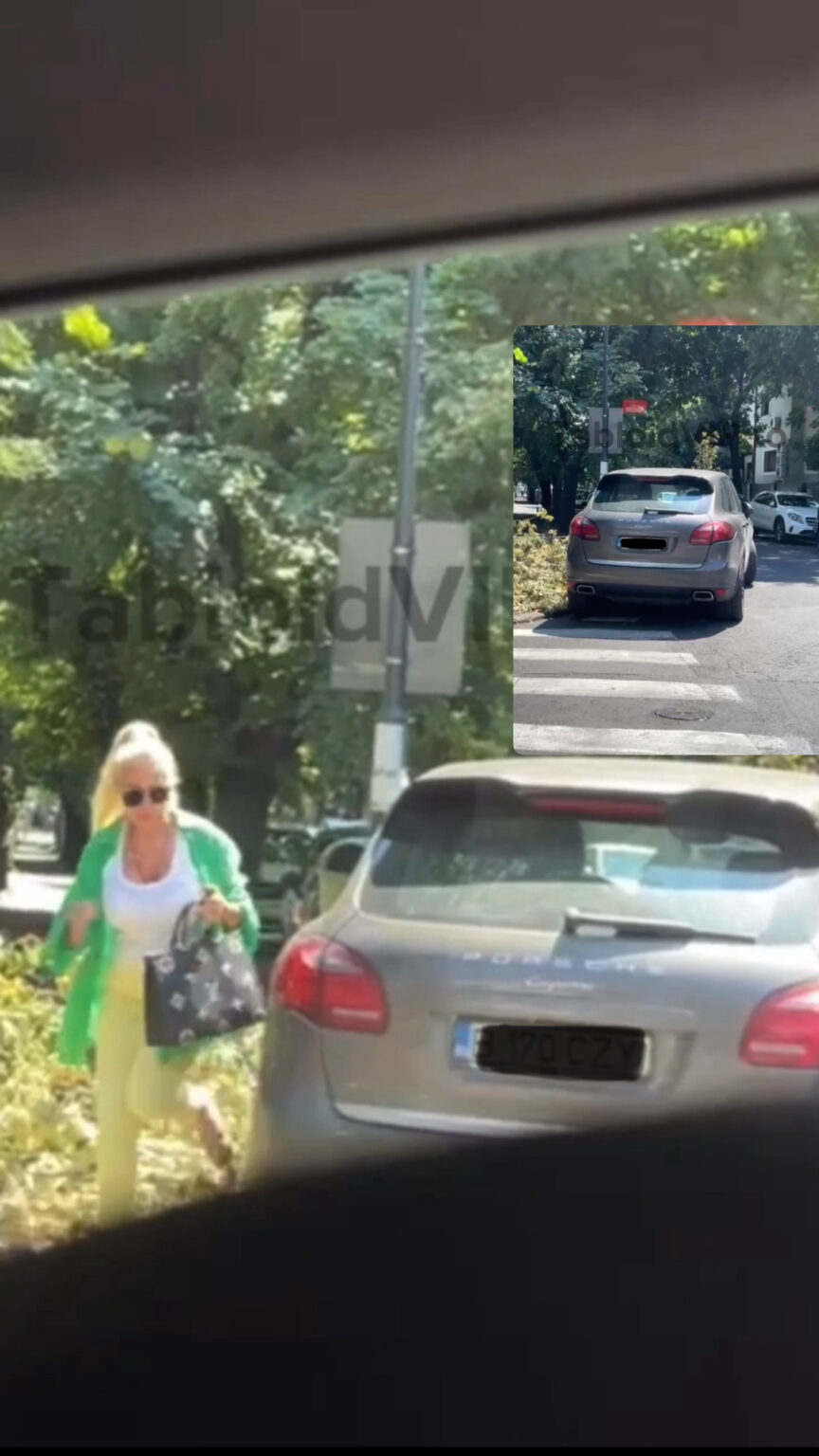 Școală de parcat la amanți! Vica Blochina, lecție de nepasare în Dorobanți!