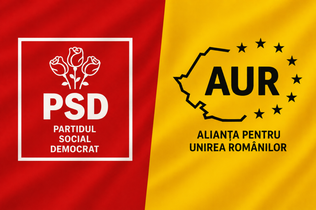 PSD și AUR pregătesc o alianță pentru moțiunea de cenzură. Guvernul Bolojan, în pericol