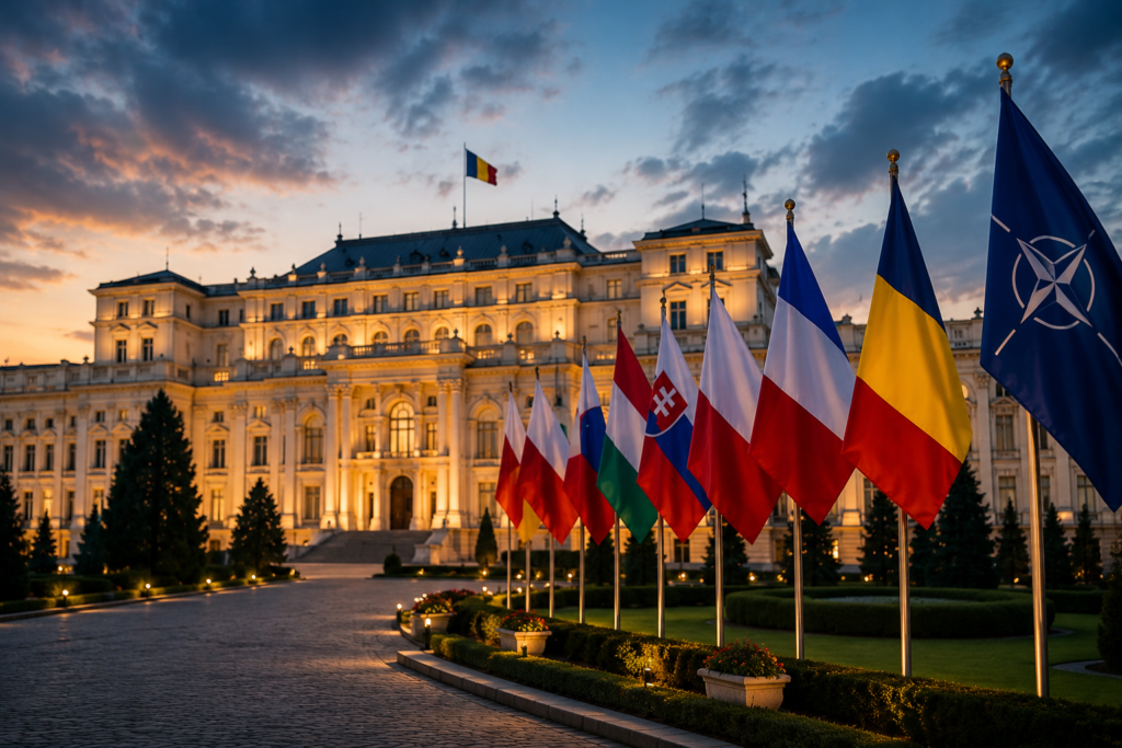 Reuniune de nivel înalt la București: summitul B9 aduce liderii NATO la aceeași masă